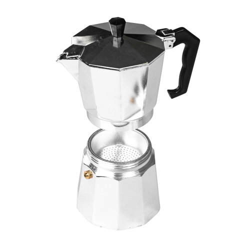 Imperial Home Aluminum Moka Express Stovetop Espresso Maker & Reviews